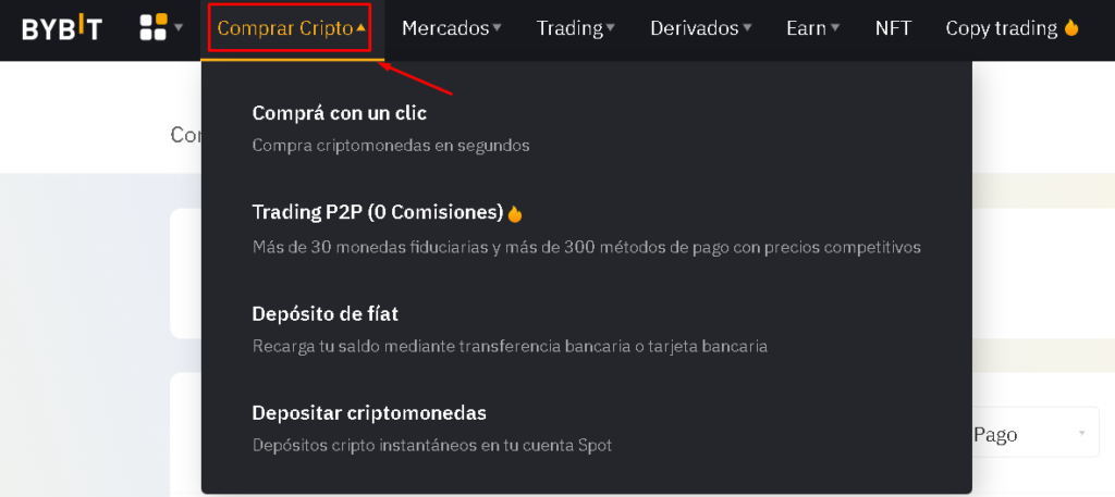 Comprar Cripto 1024x457 - 🐝 BYBIT TUTORIAL EN ESPAÑOL (Actualizado 2023) 【LOGIN + COPYTRADING】