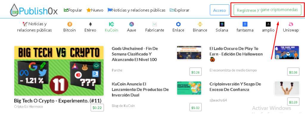 PublishOx Registro 1024x415 - 📝PUBLISHOX ▶2023◀ |Ganar CRIPTOMONEDAS GRATIS Leyendo| ¿Es SCAM?