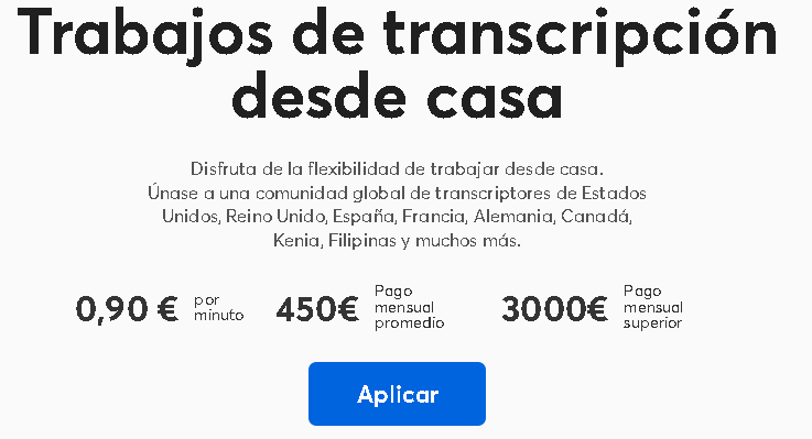 Transcriptor - 😀HAPPY SCRIBBE Consigue Trabajo Transcriptor |EN ESPAÑOL| ▶Guía 2023