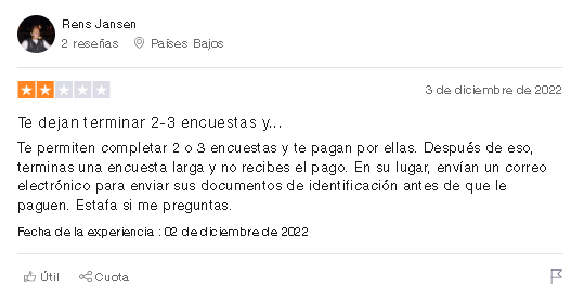 Negativo2 1 - 📊 Surveytime: ¿Es legitimo o no? - Experiencia Propia y de Usuarios