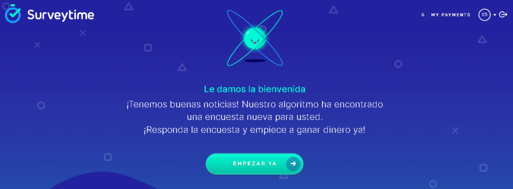Pagina de Inicio Surveytime 1024x377 - 📊 Surveytime: ¿Es legitimo o no? - Experiencia Propia y de Usuarios