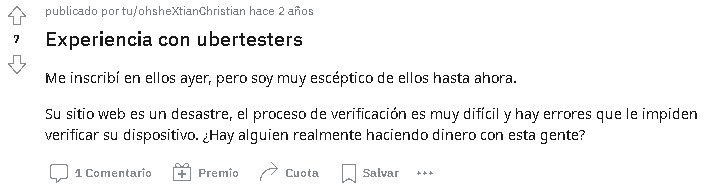 Ubertester experiencia - 🥽 UBERTESTER Test User [Alternativa a USERTESTING] Reseña (2023) Paga❓