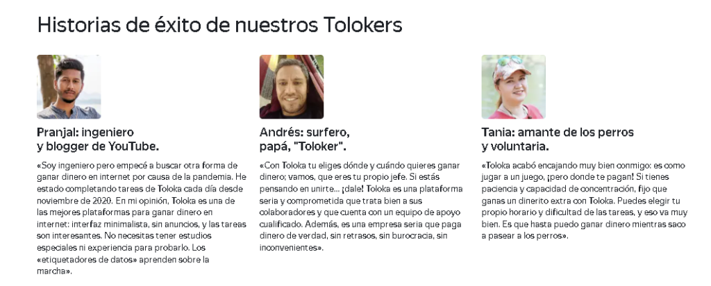 Historia Exito Yandex Toloka 1024x412 - [Trabajar Online con YANDEX TOLOKA]: Guía para principiantes🎓 (2023)