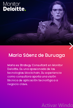 Profesora Maria Saenz Buruaga - 🎓Curso Web 3.0 MBA: Objetivos - Contenidos - Profesores - Admisiones