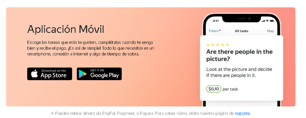 Yandex Toloka App Movil 1024x397 - [Trabajar Online con YANDEX TOLOKA]: Guía para principiantes🎓 (2023)