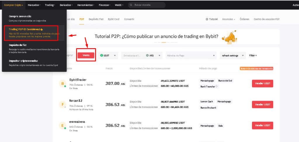 Bybit P2P 2 1024x489 - ¿SWEATCOIN COMO RETIRAR?💲 {2023}: 👣|Paso a Paso|