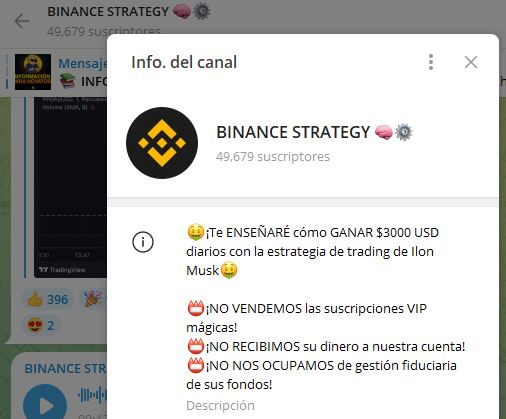 binance strategy - Listado de BOTS en Telegram que son ESTAFA