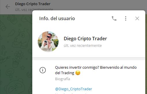 diego trader - Listado de CANALES EN TELEGRAM de INVERSIÓN ESTAFA 2023