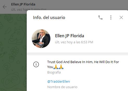 ellen florida - Listado de CANALES EN TELEGRAM de INVERSIÓN ESTAFA 2023