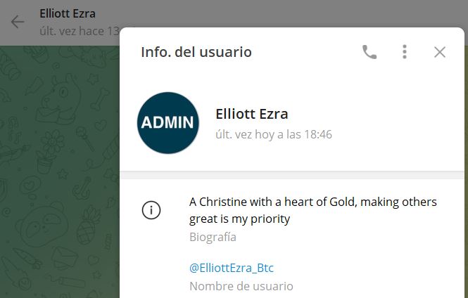 elliott ezra - Listado de CANALES EN TELEGRAM de INVERSIÓN ESTAFA 2023