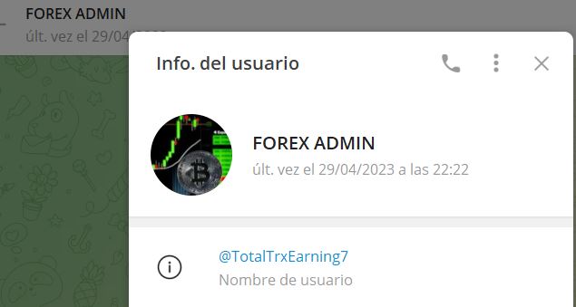 forex admin - Listado de CANALES EN TELEGRAM de INVERSIÓN ESTAFA 2023