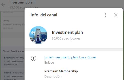 investment plan - Listado de CANALES EN TELEGRAM de INVERSIÓN ESTAFA 2023
