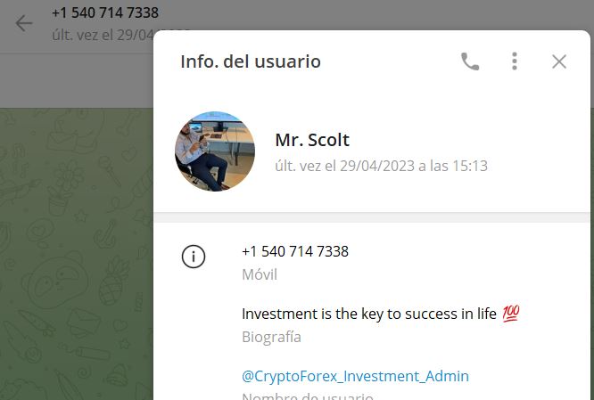 mr scott - Listado de CANALES EN TELEGRAM de INVERSIÓN ESTAFA 2023