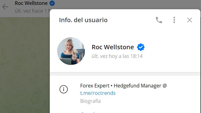 roc wellstone - Listado de CANALES EN TELEGRAM de INVERSIÓN ESTAFA 2023