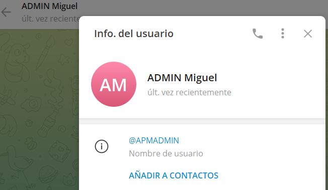 ADMIN Miguel - Listado Canales en Telegram de Apuestas Deportivas ESTAFA
