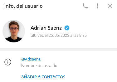 Adrian Saenz Administracion - Listado de canales de Telegram de Ganar Dinero ESTAFA