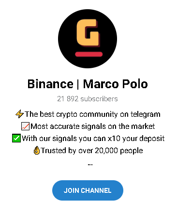Bimance Marco Polo Logo - Listado Canales en Telegram de Trading ESTAFAS