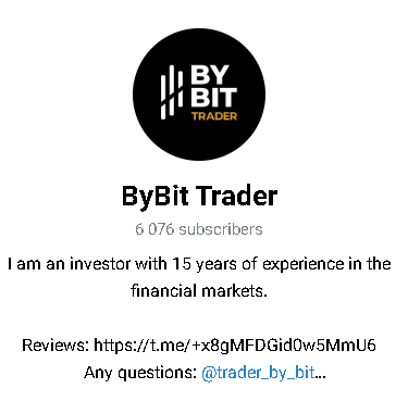 Bybit Trader Logo - Listado Canales en Telegram de Trading ESTAFAS