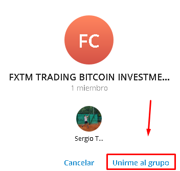 FXTM TRADING BITCOIN INVESTMENT 2 - Listado Canales  en Telegram de Pump and Dump ESTAFA