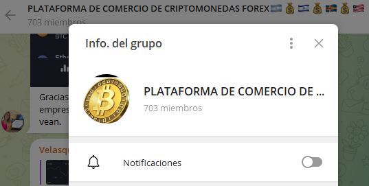 PLATAFORMA DE COMERCIO DE CRIPTOMONEDAS FOREX - Listado de CANALES EN TELEGRAM de INVERSIÓN ESTAFA 2023