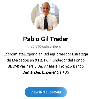 Pablo Gil Trader - Listado Canales en Telegram de Trading ESTAFAS