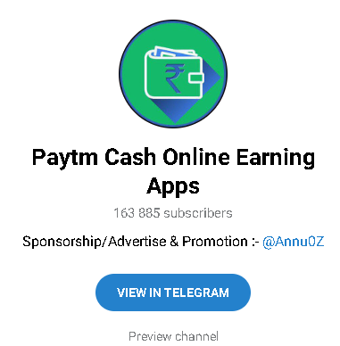 Paytm Cash Online Earning Apps - Listado de canales de Telegram de Ganar Dinero ESTAFA