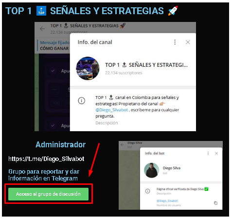 TOP 1 SENALES Y ESTRATEGIAS 1 - Listado Canales en Telegram de Trading ESTAFAS