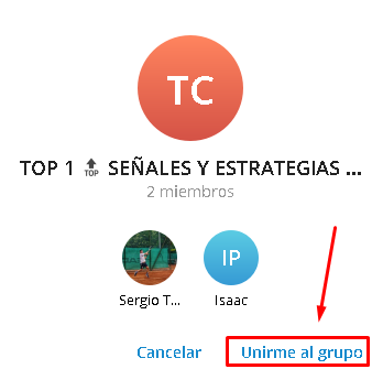 TOP 1 SENALES Y ESTRATEGIAS 2 - Listado de Canales en Telegram sobre Algoritmos de Casino online ESTAFA