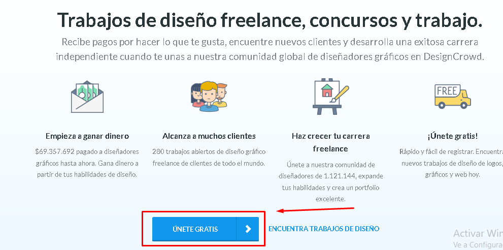 Unete Gratis - [ DESIGNCROWD ] Gana como Diseñador Gráfico Freelance de LOGOS y WEB ¿Funciona? |2023|