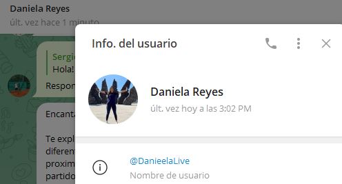 daniela reyes1 - Listado de CANALES EN TELEGRAM de INVERSIÓN ESTAFA 2023