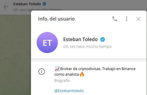 esteban toledo - Listado de CANALES EN TELEGRAM de INVERSIÓN ESTAFA 2023