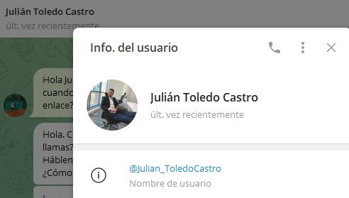 julian toledo castro - Listado de CANALES EN TELEGRAM de INVERSIÓN ESTAFA 2023