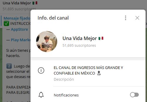 una vida mejor - Listado de CANALES EN TELEGRAM de INVERSIÓN ESTAFA 2023