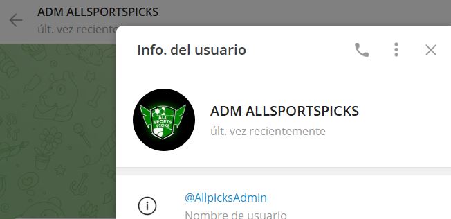 ADM allsportpicks - Listado Canales en Telegram de Apuestas Deportivas ESTAFA