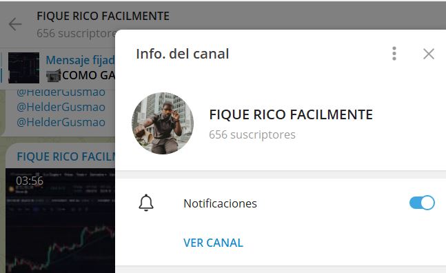 FIQUE RICO FACILMENTE - Listado de CANALES EN TELEGRAM de INVERSIÓN ESTAFA 2023