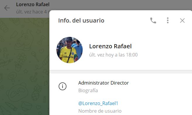 Lorenzo Rafael - Listado Canales en Telegram de Apuestas Deportivas ESTAFA