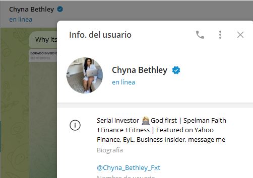 chyna bethley - Listado de CANALES EN TELEGRAM de INVERSIÓN ESTAFA 2023