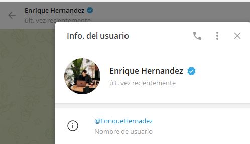 enrique hernandez - Listado de Canales en Telegram sobre Algoritmos de Casino online ESTAFA