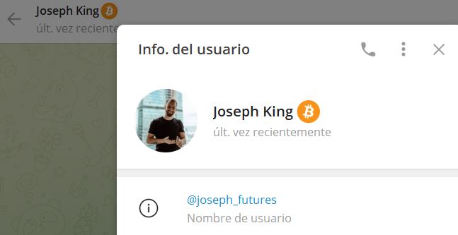 joseph king - Listado de CANALES EN TELEGRAM de INVERSIÓN ESTAFA 2023