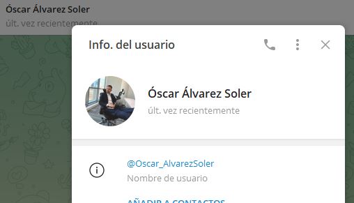 oscar alvarez soler - Listado de CANALES EN TELEGRAM de INVERSIÓN ESTAFA 2023