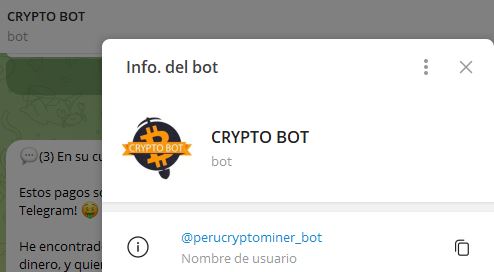 CRYPTO BOT - Listado de BOTS en Telegram que son ESTAFA