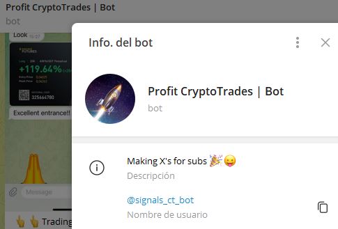 Profit CryptoTrades Bot - Listado de BOTS en Telegram que son ESTAFA