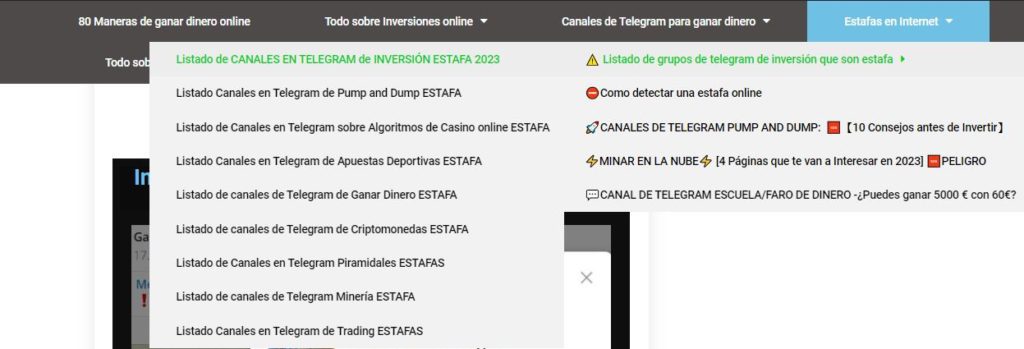 listado de estafas tuparaisonline 1024x349 - Listado de BOTS en Telegram que son ESTAFA