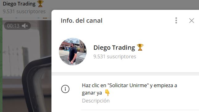Diego trading 1 - Listado de CANALES EN TELEGRAM de INVERSIÓN ESTAFA 2023