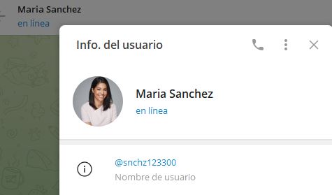 Maria Sanchez - Listado de canales de Telegram de Ganar Dinero ESTAFA