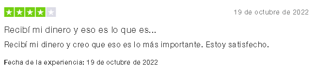 Opinion Positiva 3 - Ⓜ ¿JUSTMARKETS es el Broker Más Confiable? [Reseña 2024]