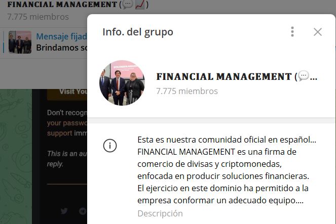 financial management - Listado de CANALES EN TELEGRAM de INVERSIÓN ESTAFA 2023