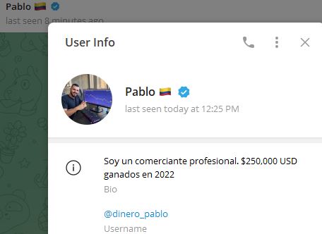 pablo - Listado de CANALES EN TELEGRAM de INVERSIÓN ESTAFA 2023