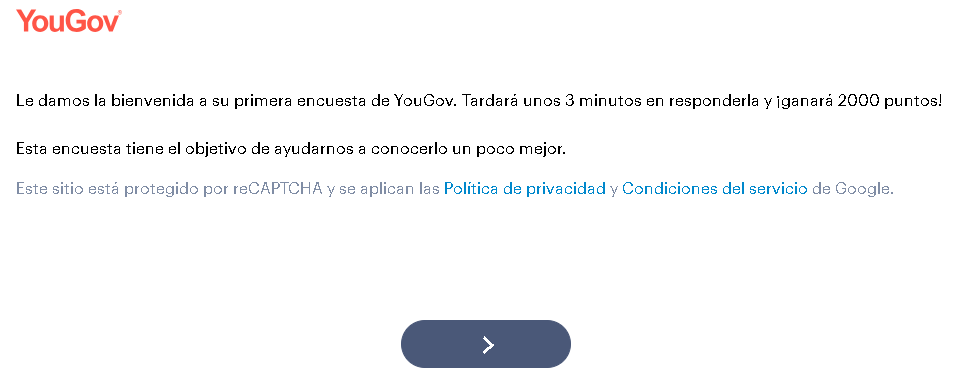 YouGov 2000 puntos - 📜【YOUGOV】 [Página con Mejores Encuestas Remuneradas]