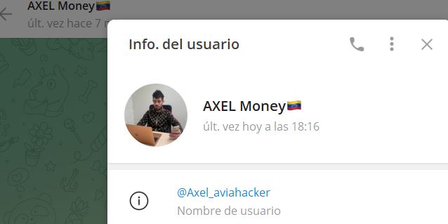 AXEL money - Listado de Canales en Telegram sobre Algoritmos de Casino online ESTAFA